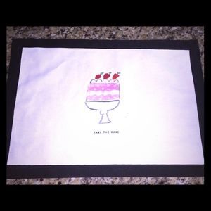Kate spade cake placemats